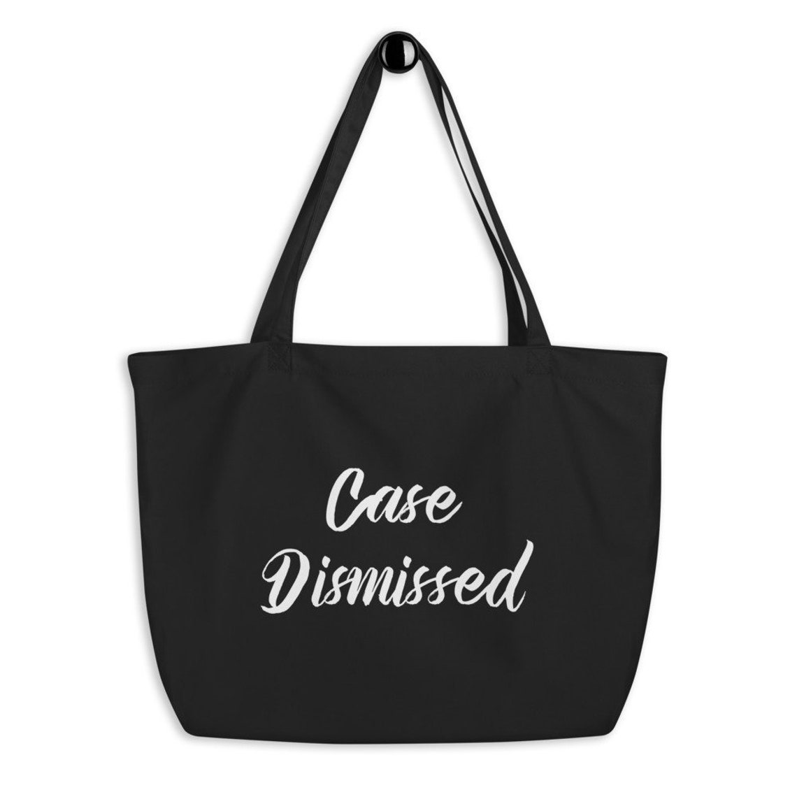 Lawyer Tote Bag Case Dismissed Large Organic Cotton Shopping Etsy