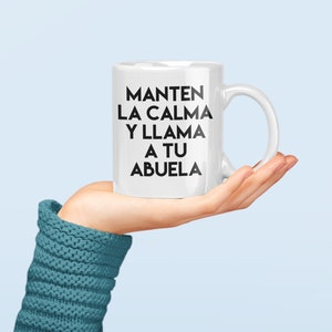 Regalo De Cumpleaños Manten La Calma Y Llama A Tu Abuela Para Nieto Nieta image 4