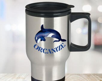 Orca Mug - Orcanize Stainless Steel Travel Mug