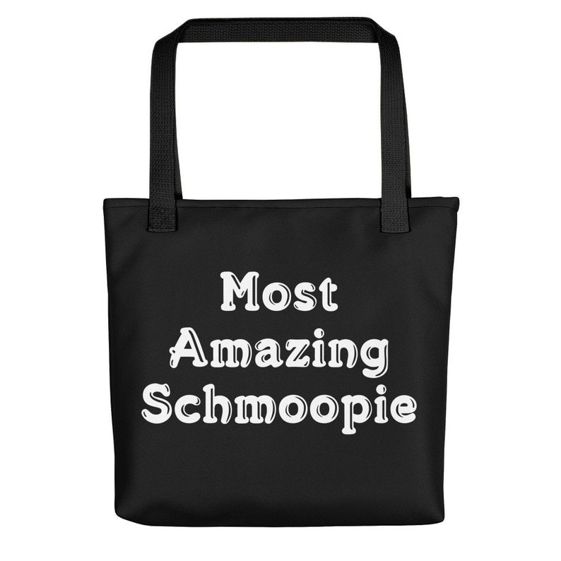 Anniversary Gift Most Amazing Schmoopie Tote bag For Boyfriend Girlfriend Fiance Husband Wife Valentines Day image 5