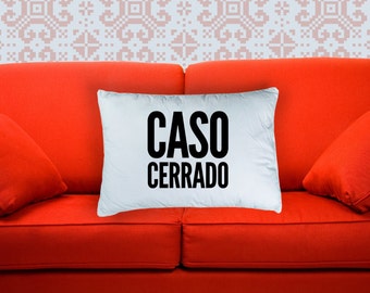 Regalo Para Abogado - Caso Cerrado Pillowcase - Abogada Navidad