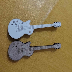 Creatieve gitaarplectrumbox lasergesneden bestanden