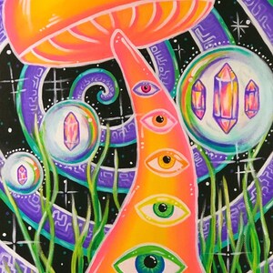 Mushroom Print