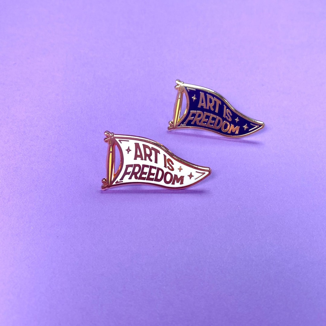 Freedom Pin Art is Freedom Pin | Artist Gift Ideas | Artist Accessories | Gifts for ...
