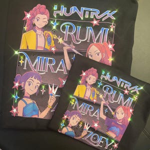 Huntrix K-pop Dämonenjäger - Digital Art Datei (PNG) | Sofort Download