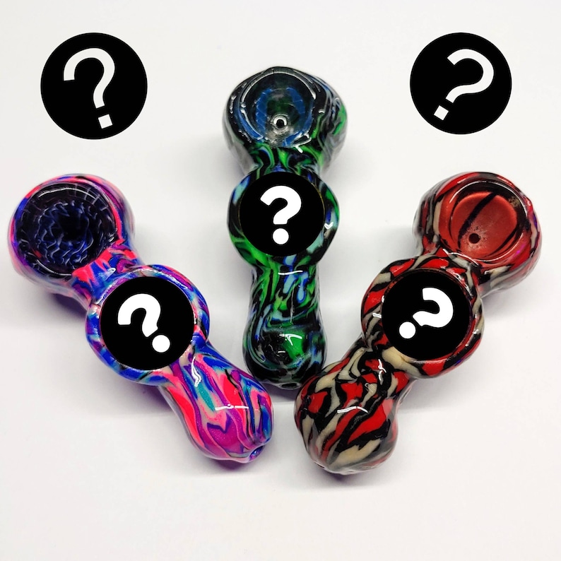 Custom Image Glass Smoking Pipe Girly Pipes Unique Glass Etsy