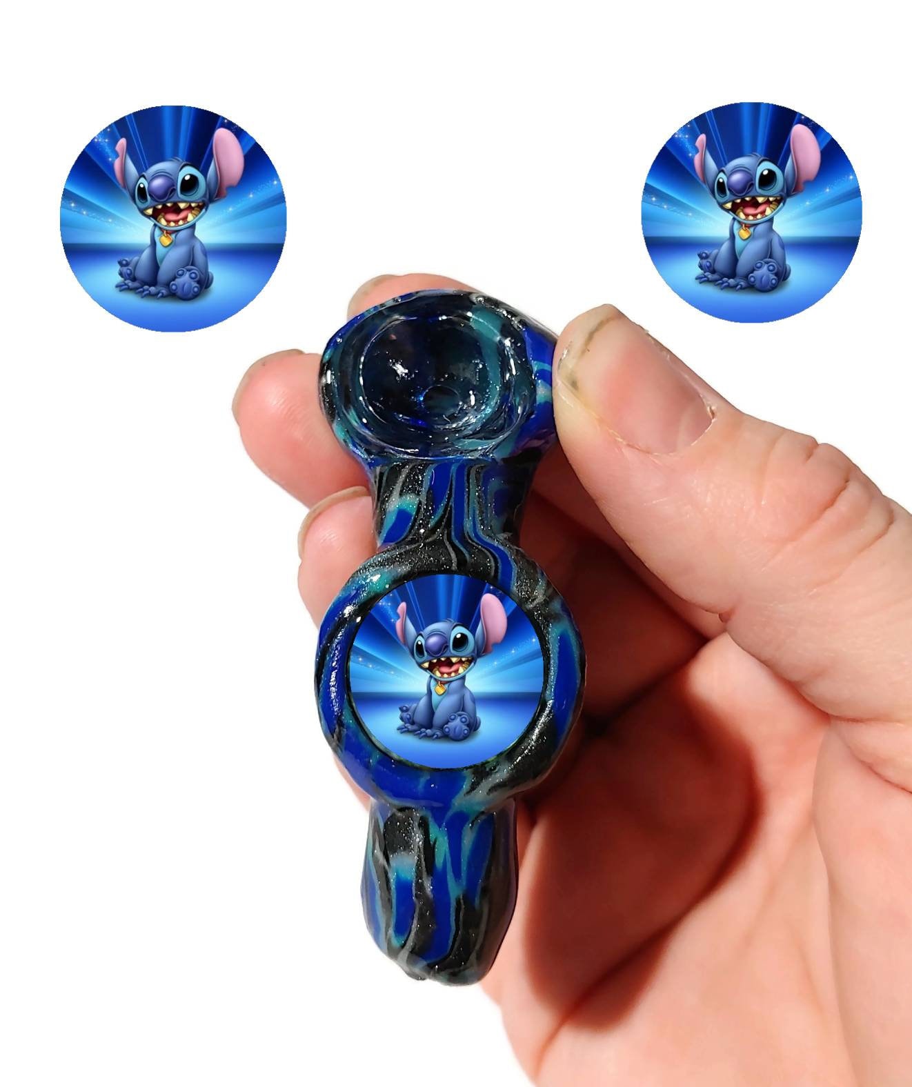 Creative Custom Logo Smoking Accessories Silicone and Resin Factory Direct  Stitch Water Pipe Glow in The Dark - China Glass Pipe and Smoking Glass  Pipe price