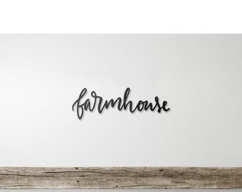 Farmhouse Wall Decor, Family Farm Sign, Personalized Farm Metal Sign, Farmhouse Decor,