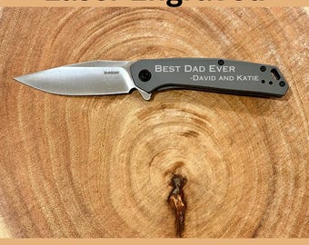 Engraved Pocket Knife for Boyfriend, Personalized Knife for Husband, Hunting Knife, Custom Knife, Boyfriend Gift, Husband Gift, Pocket Knife