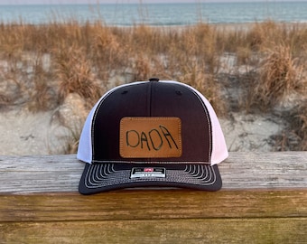 Birthday gift for Dad | Personalized |  Richardson 112 Trucker hat | custom | patch hat | sentimental gift for Dad | child's handwriting