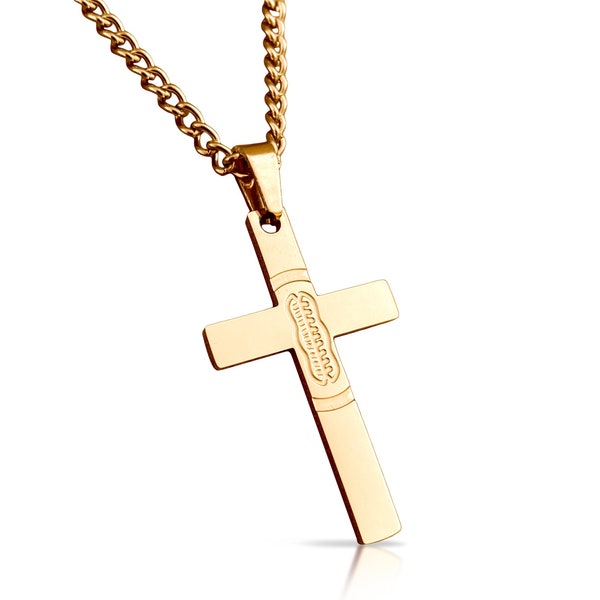Gold Cross Etsy