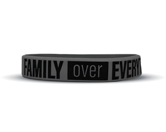 Family Over Everything Wristband - 3 Sizes Available