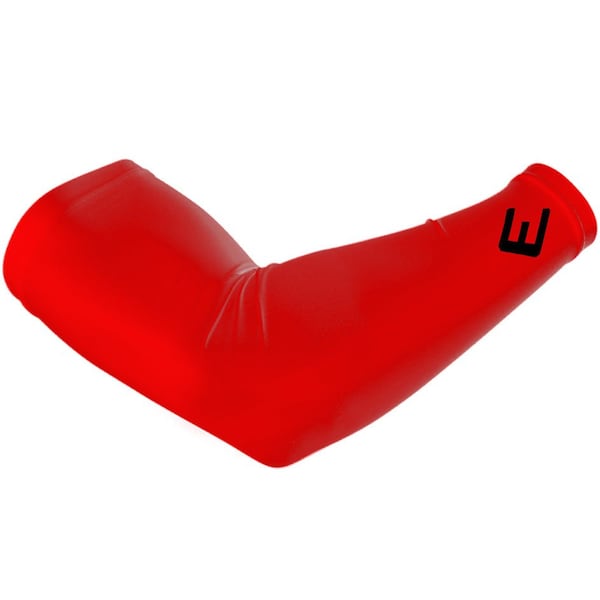 Red Arm Sleeve - Youth & Adult Sizes - Sold Individually - All Sports - UPF 50+