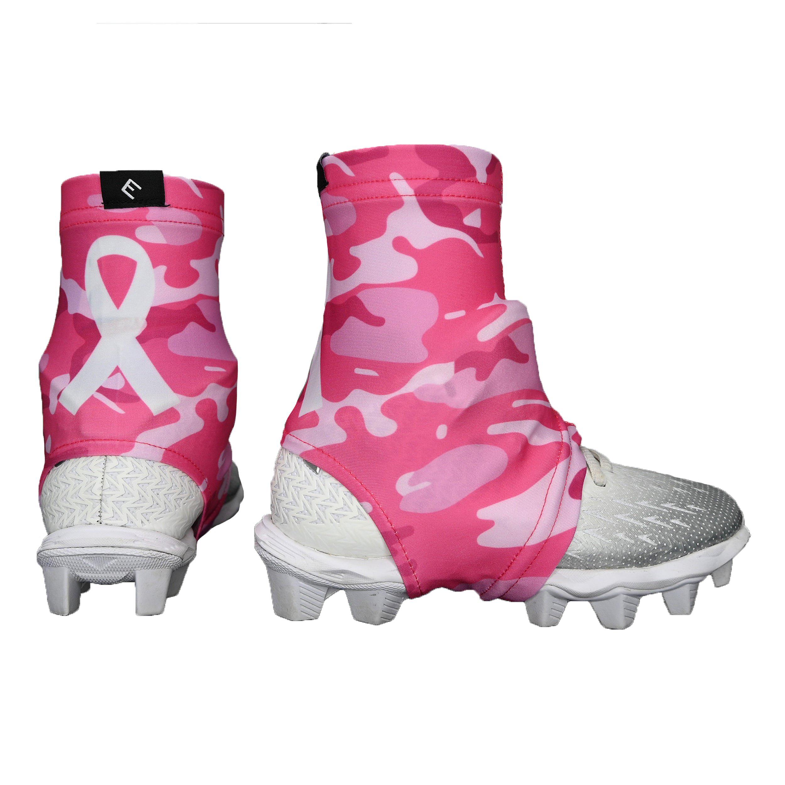 breast cancer baseball cleats