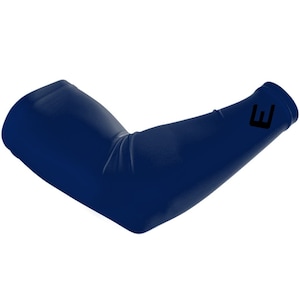 Navy Blue Arm Sleeve - Youth & Adult Sizes - Sold Individually - All Sports - UPF 50+