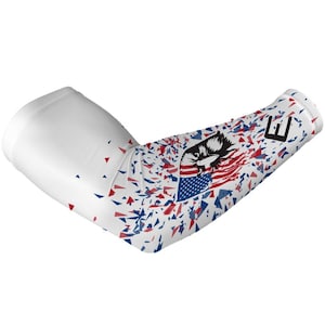 American Eagle Arm Sleeve - Youth & Adult Sizes - Sold Individually - All Sports - UPF 50+