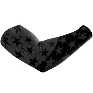 Tactical Stars Arm Sleeve - Youth & Adult Sizes - Sold Individually - All Sports - UPF 50+