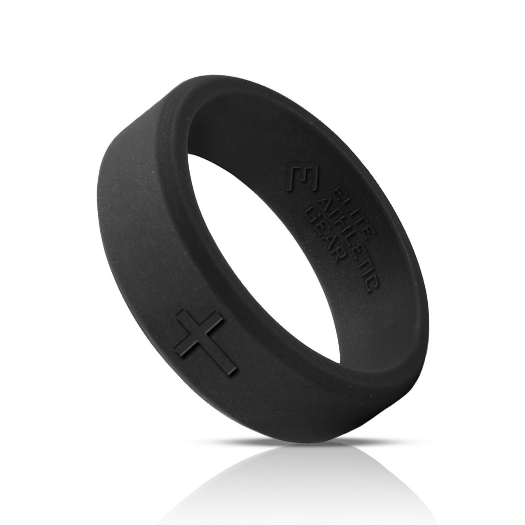 【BLACKPURPLE】[BLACKLABEL] Felix Big Cubic Ring Large Men Real Solid 925 Sterling Silver Ring Iced Black CZ