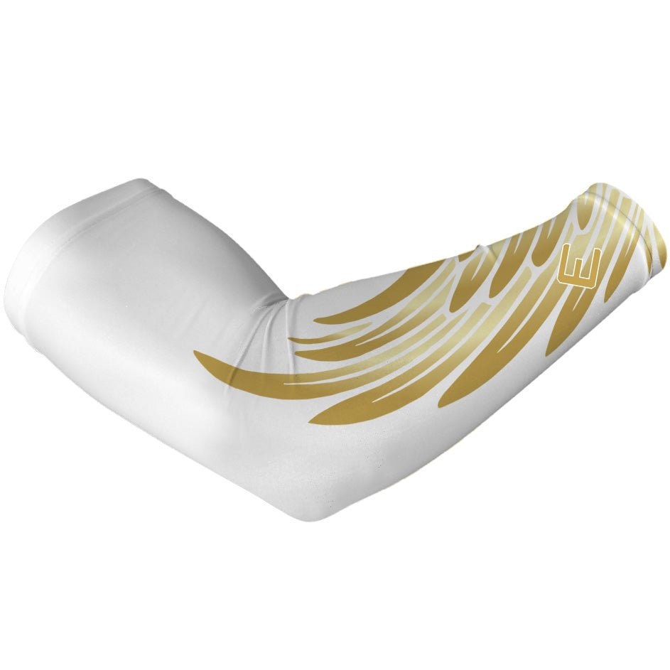 Gold Wing Arm Sleeve - Youth & Adult Sizes - Sold Individually - All Sports - UPF 50+
