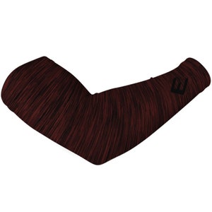 Maroon Static Arm Sleeve - Youth & Adult Sizes - Sold Individually - All Sports - UPF 50+