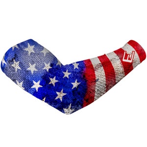 Old Glory Arm Sleeve - Youth & Adult Sizes - Sold Individually - All Sports - UPF 50+