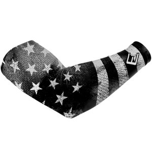 Shadow Old Glory Arm Sleeve - Youth & Adult Sizes - Sold Individually - All Sports - UPF 50+