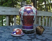 Vintage Imari Large Ginger Jar Lamp Base 15 quot