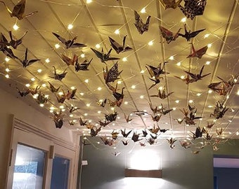 Origami Fairy Lights Etsy
