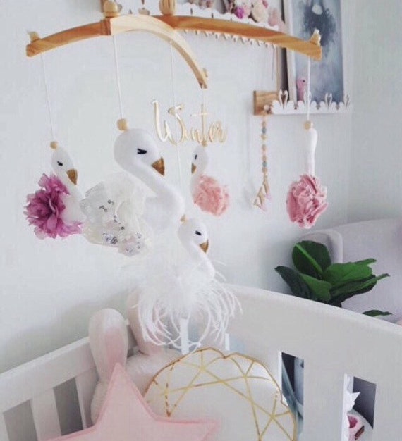 swan themed nursery