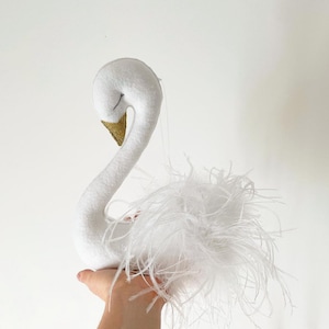 Swan baby nursery mobile, baby gift, new mum gift, Swan nursery, Baby girl mobile, Nursery mobile, Ballerina theme