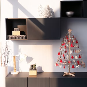 Wooden Christmas tree / Spira small  | 85 cm | 33,5 in |