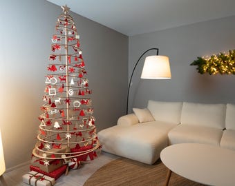 Weihnachtsbaum aus Holz | 235cm | 240cm | Spira Groß