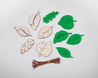 Leaf Christmas decoration