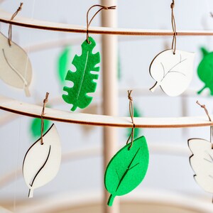 Blatt Weihnachtsdekoration