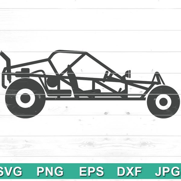 Off Road Buggy SVG - Sand Rail Dune Buggy SVG , Vector Clip Art - Personal & Commercial Use