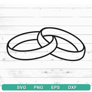 Wedding Ring SVG - Diamond Ring SVG, wedding ring logo svg cut file - Files for Cricut, Cut Files For Silhouette (svg, png, eps, dxf)