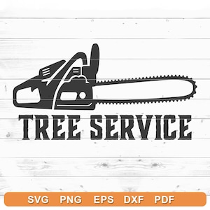 Logging Chainsaw SVG - Tree Service  svg, Trimming  SVG (svg, png, eps, dxf)
