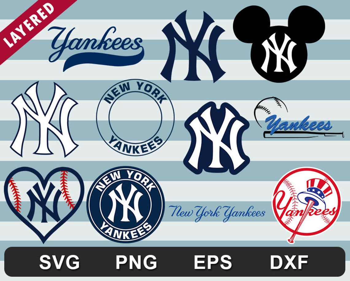 New York Yankees SVG New York Yankees SVG MLB sports Logo | Etsy