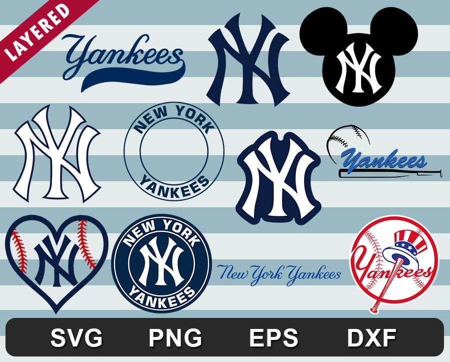 New York Yankees SVG - New York Yankees SVG MLB sports Logo Baseball …
