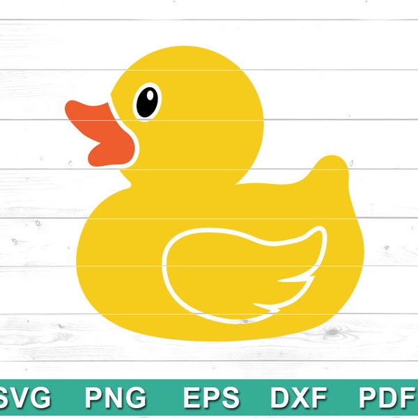 Bath Duck SVG - Rubber Toy Duck Clip Art, Duck Bathtime cricut Vector, Cricut,silhouette ,Vector Clipart  (svg, png, jpg, dxf, eps)