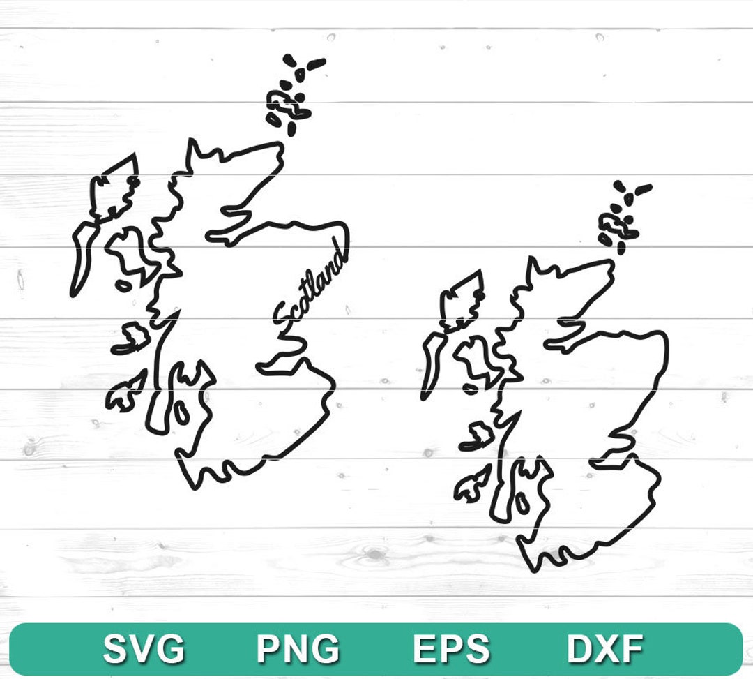 Scotland Outline SVG Scottish Shape Svg UK Svg Files For Cricut Il 1080xN.5532369594 Llbd