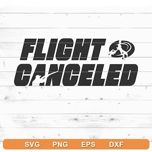 Trapshooting SVG - Flight Canceled Clay Target Quote svg Cricut DIY, Silhouette Cameo (svg, png, eps, dxf)