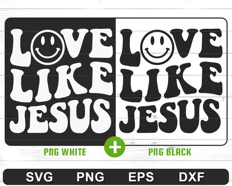 Love Like Jesus SVG Christian Shirt Hoodie Design, Trendy svg File for Cricut, Silhouette svg,png,eps,dxf image 2