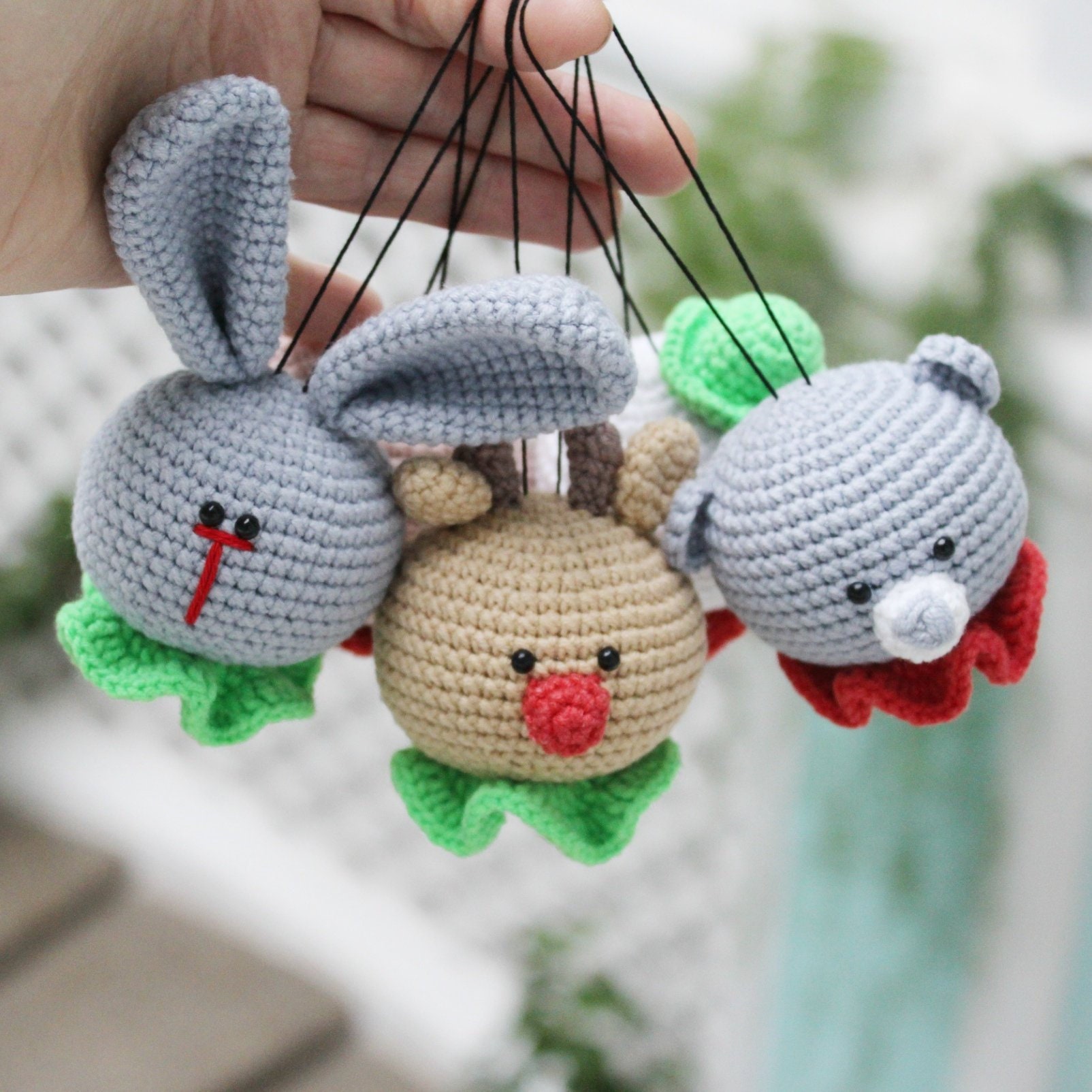 PATTERN Christmas Balls Set. PDF crochet Christmas ornaments Etsy