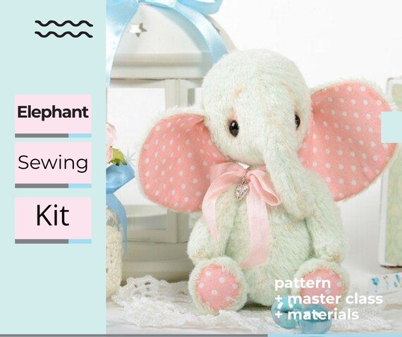 elephant baby teddy
