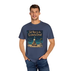Existential Dread T-Shirt | Funny Philosophy Tee | Dark Academia Aesthetic | Millennial Humor Shirt | Sarcastic Gift | Unisex Mental Health