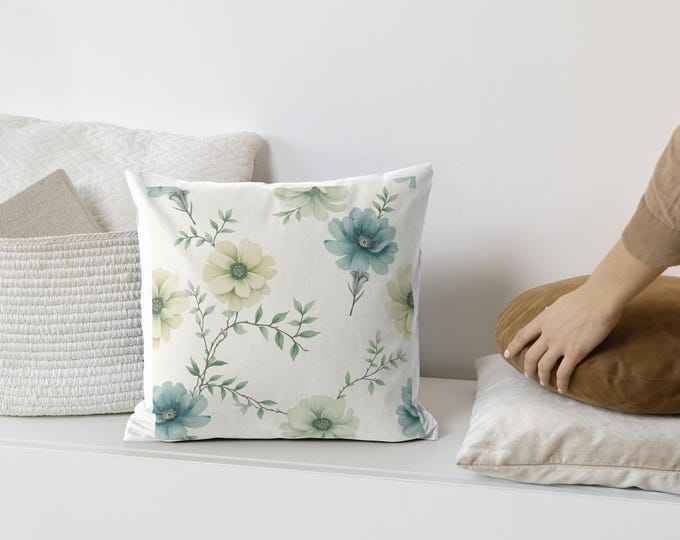 Featured listing image: Lush Garden Florals Set 1 | Pattern Bundle (10 High-Res Patterns) | Commercial Use | JPG+PNG+PDF