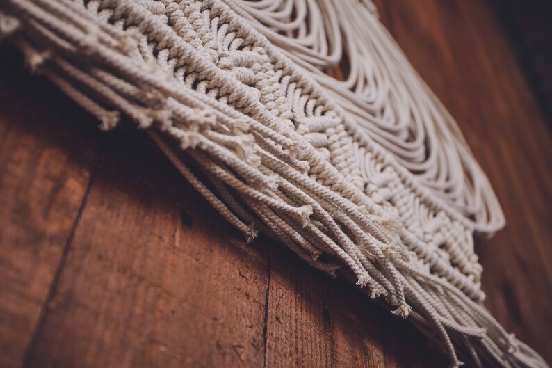 Woven tapestry wall hanging Modern macrame Textile wall Etsy