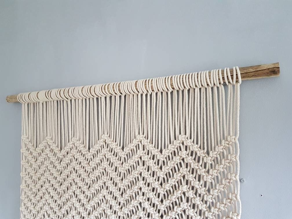 Woven tapestry wall hanging Macramé wall hanging long Etsy