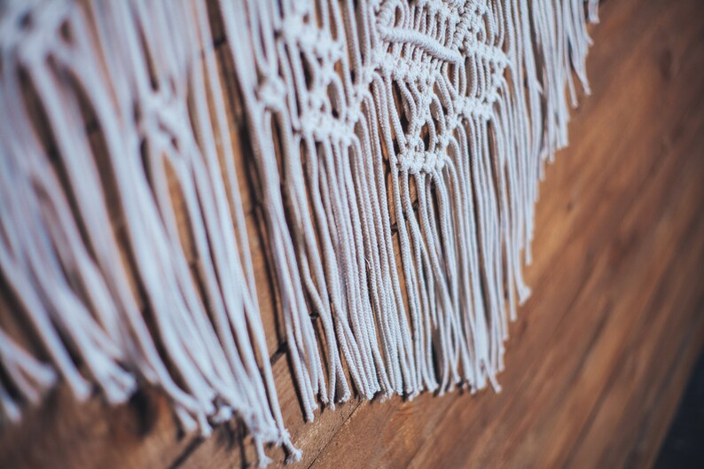 Large woven wall hanging mid century wall hanging modern Etsy